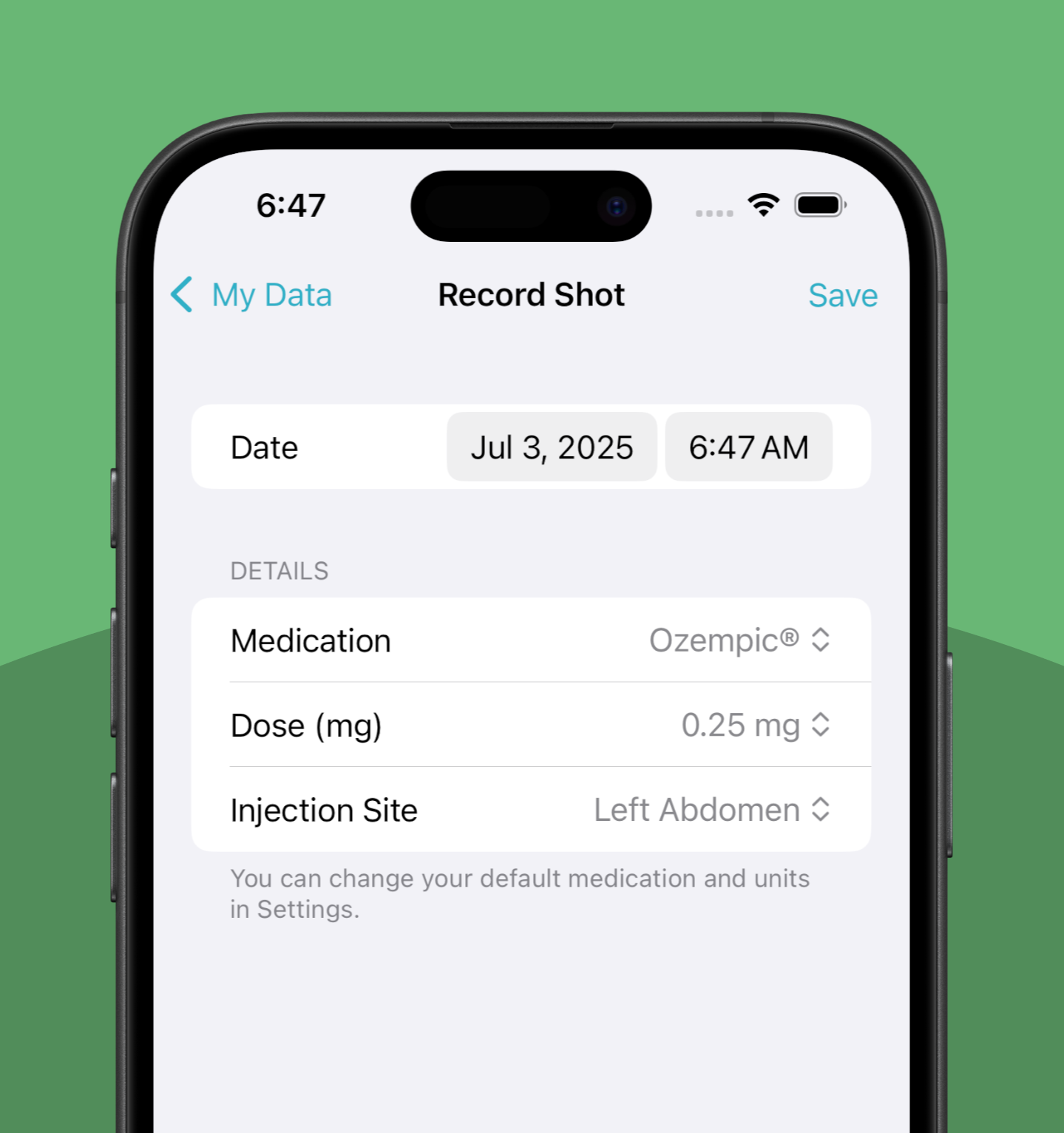 Image for: Record Every Detail